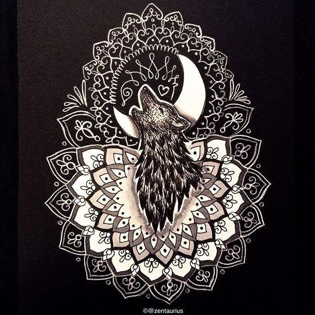 Wolf Mandala