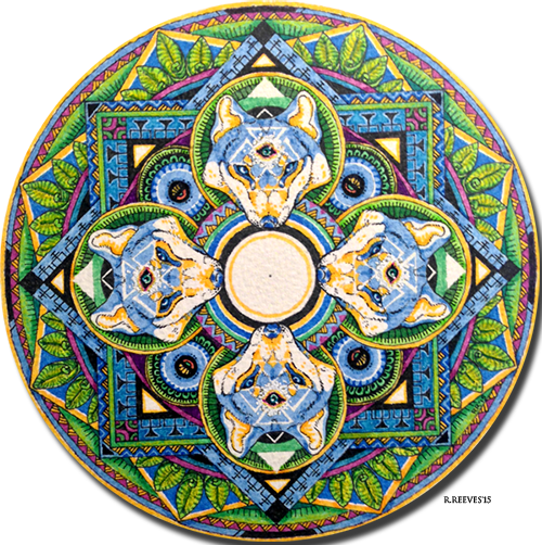 Wolf Mandala
