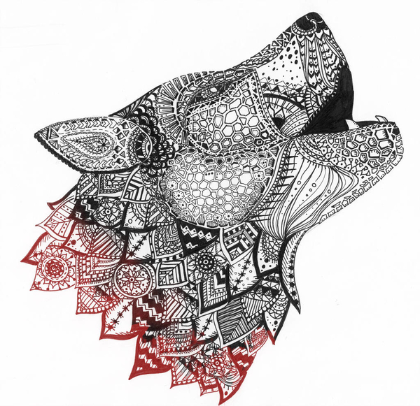 Wolf Mandala