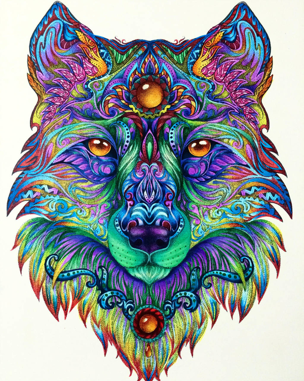 Wolf Mandala